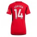 Manchester United Christian Eriksen #14 Replika Hemma matchkläder Dam 2023-24 Korta ärmar